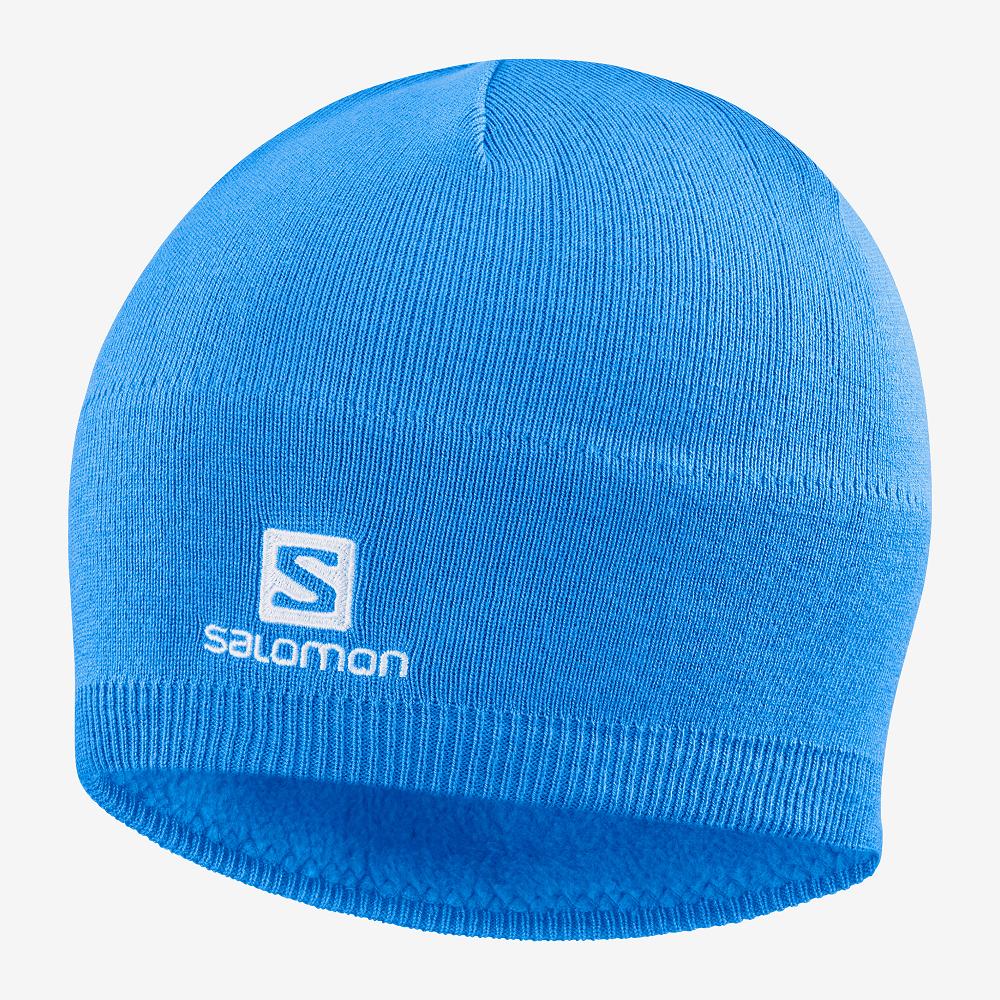 SALOMON RS WARM Philippines - Men's Hats - Blue | 462913-DWR